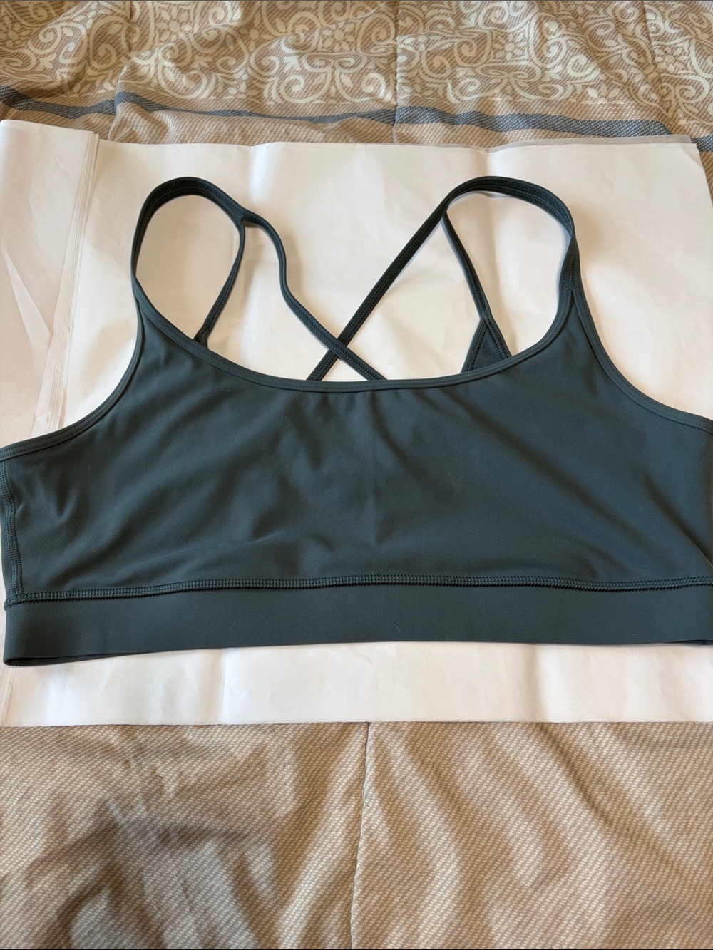Vuori Mindset Sports Bra Navy Blue Size XXL - Picture 3 of 4